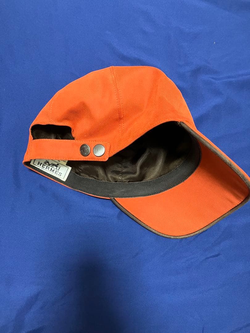 HERMES オレンジキャップ サイズ59