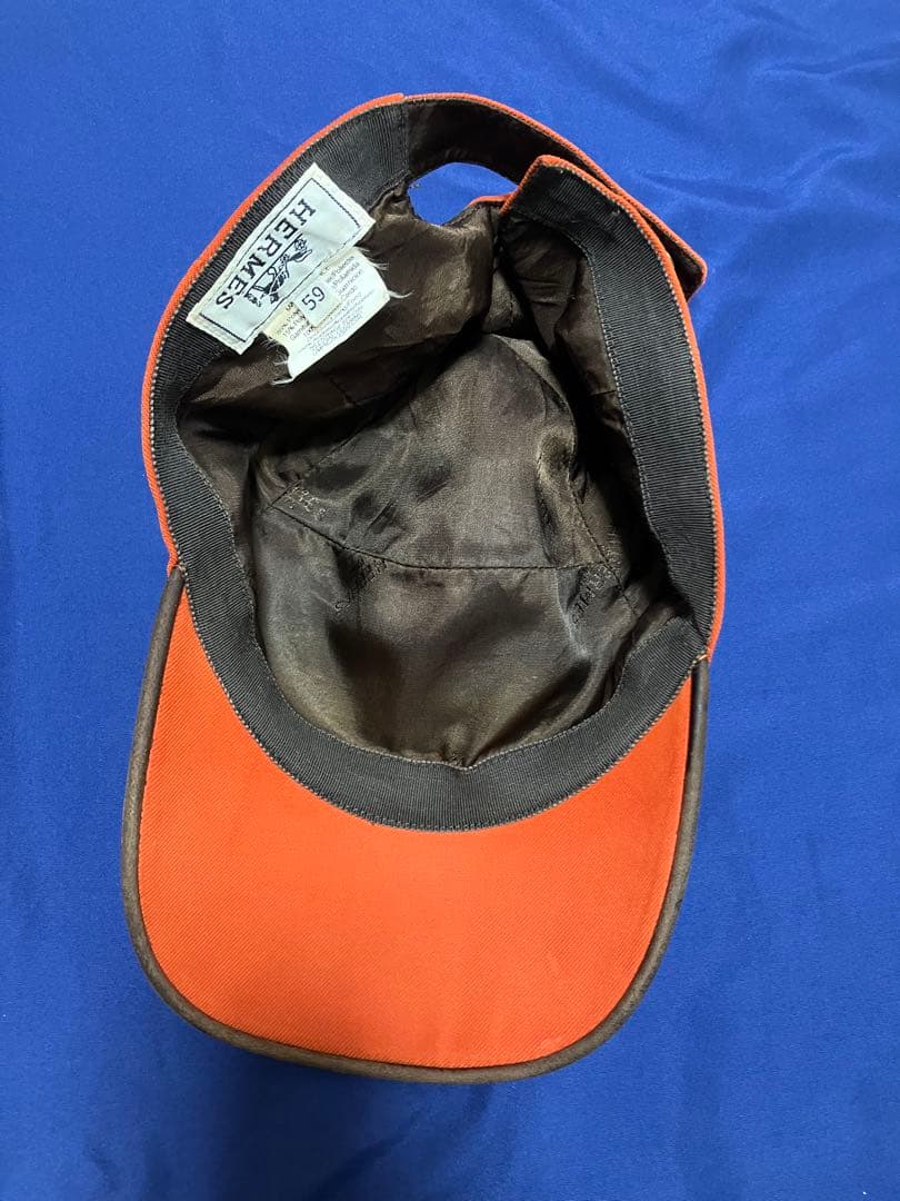 HERMES オレンジキャップ サイズ59