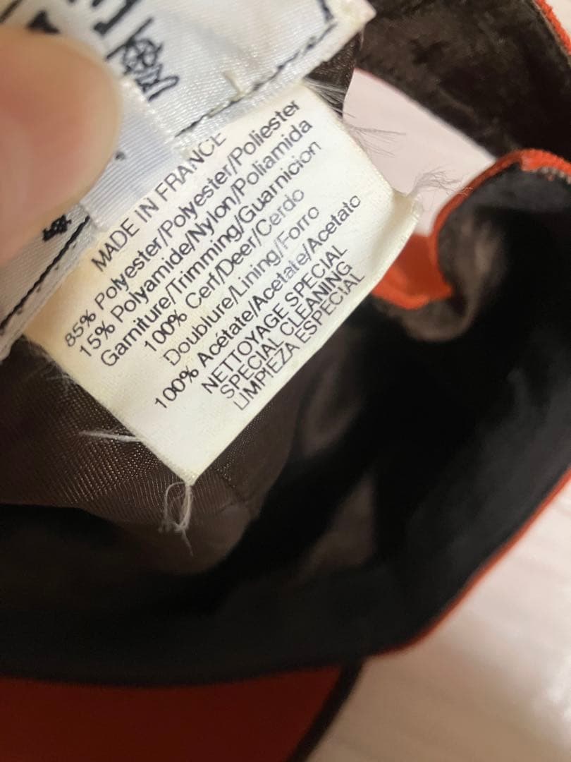 HERMES オレンジキャップ サイズ59