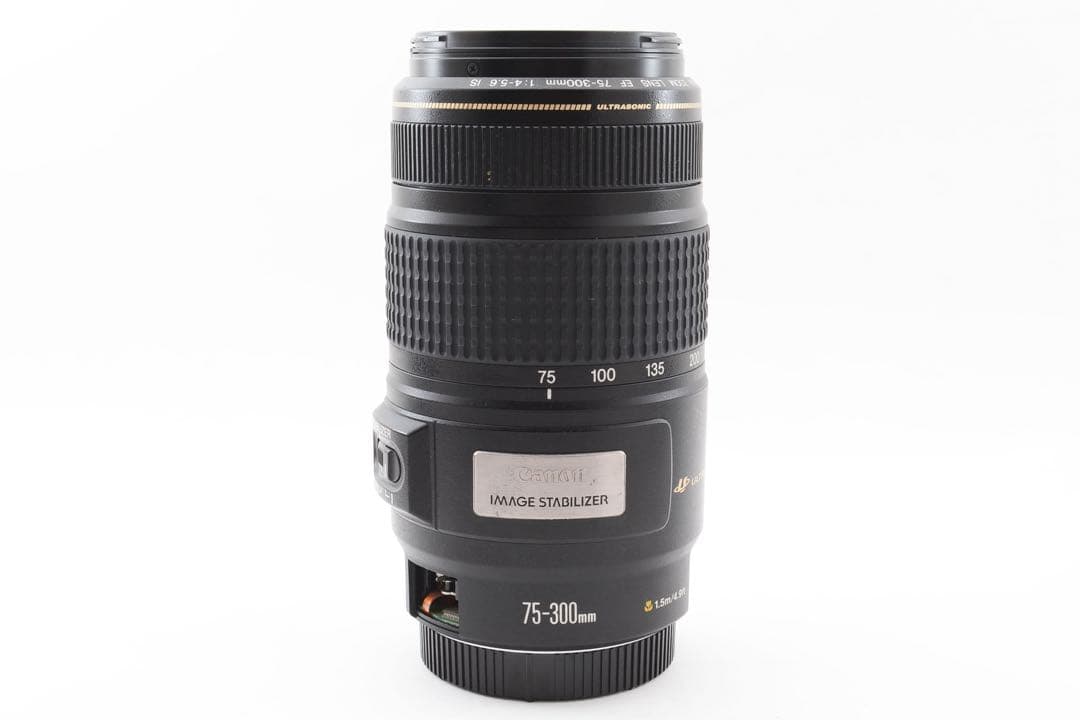 デジタル一眼レフカメラ Canon EF 75-300mm F4-5.6 IS