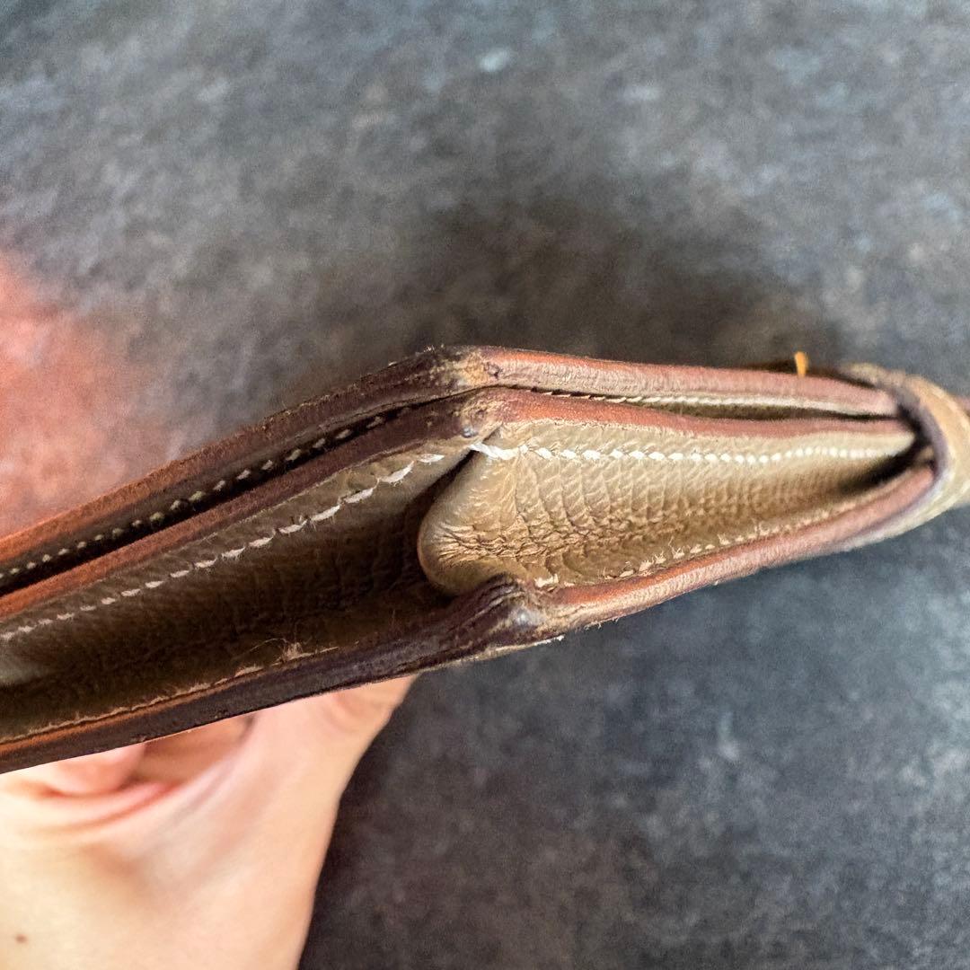 HERMES ベアン 二つ折り財布 箱付き