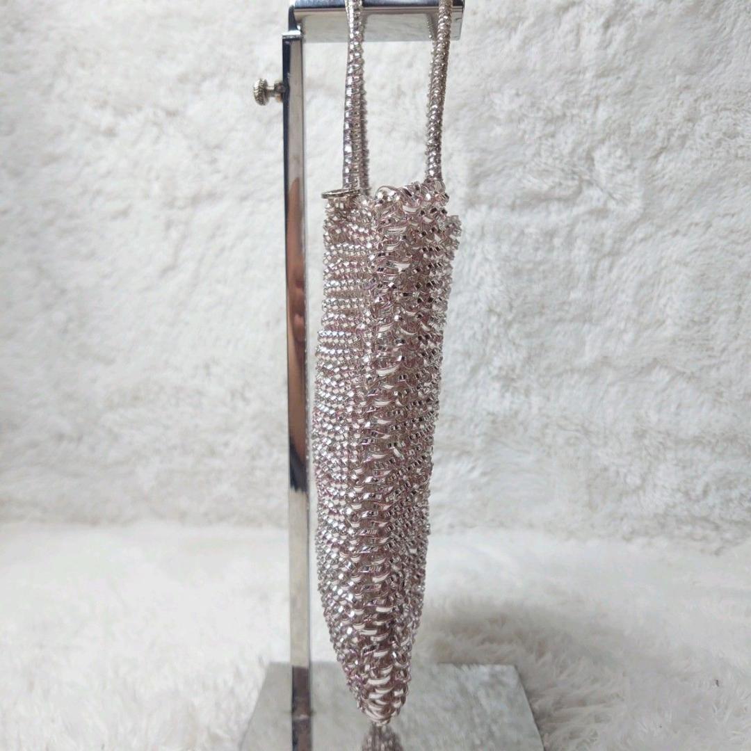 【人気カラー】ANTEPRIMA ワイヤーバッグ スクエア ピンクシルバー