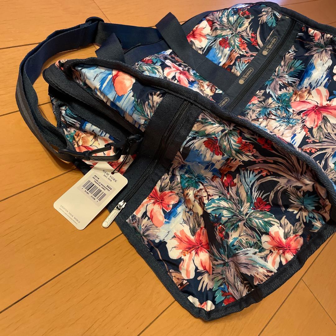 【ハワイ限定 新品】レスポ　NEWボストンバッグ　ラージサイズ