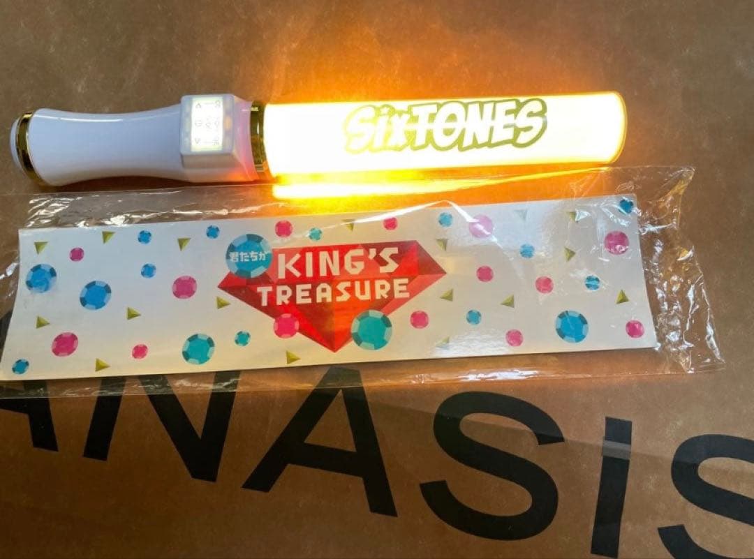 公式　SixTONES サマステ キントレ ペンライト