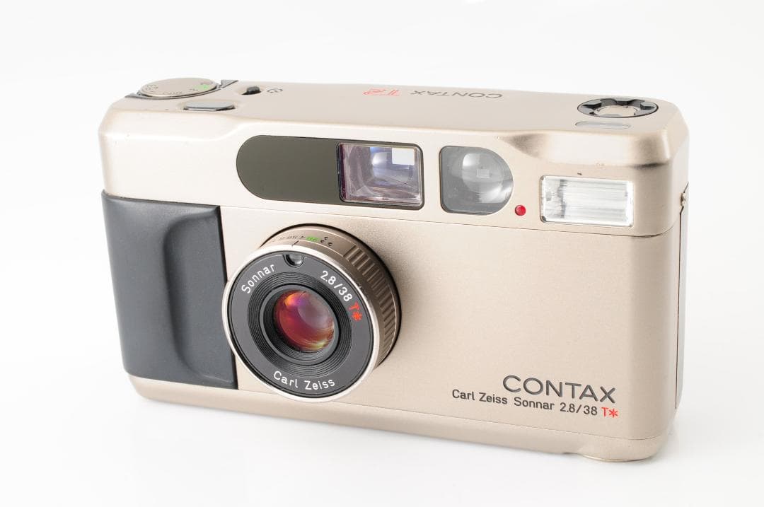 d*3様 【訳アリ　元箱・ケース付き】 コンタックス CONTAX T2 チタン