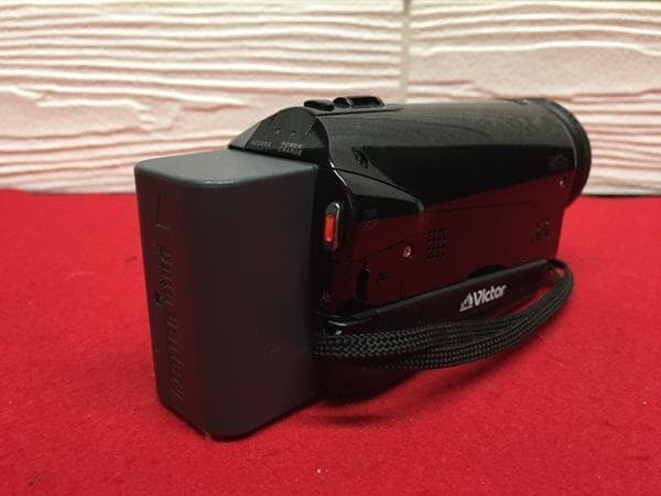Ｙ ジャンク Victor AVCHD GZ-HM200-B ビデオカメラ S