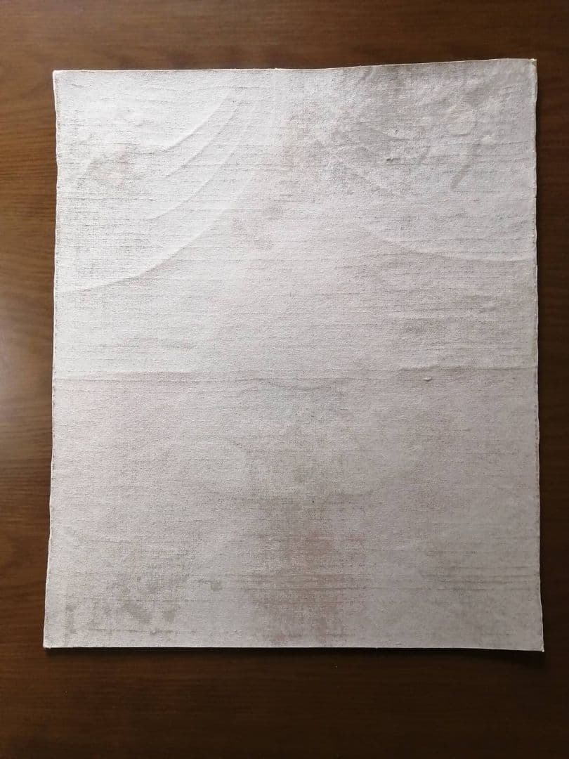 柚木沙弥郎・作　型絵染布　京人形