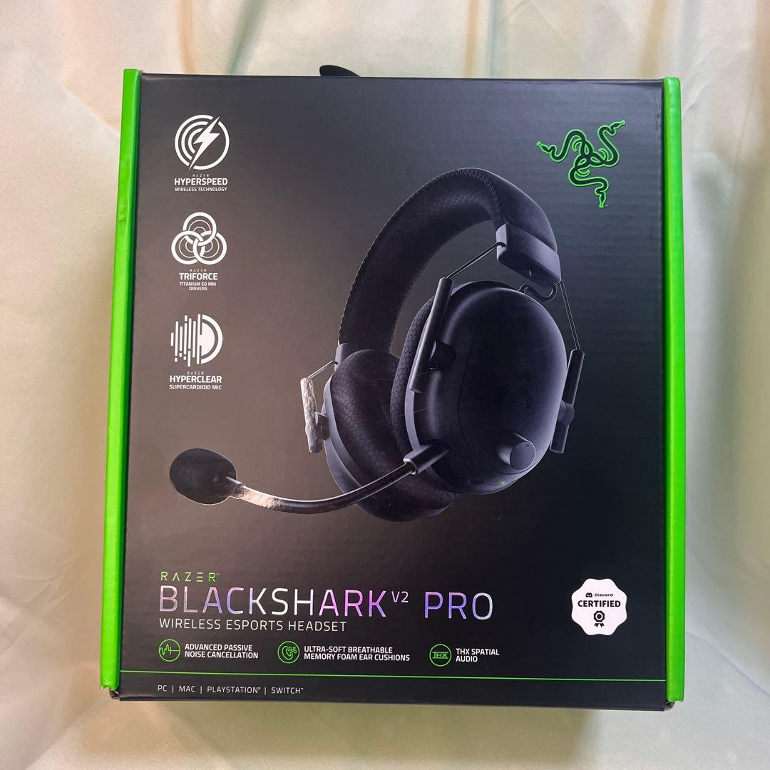 Razer BlackShark V2 Pro ワイヤレスヘッドセット ワケあり