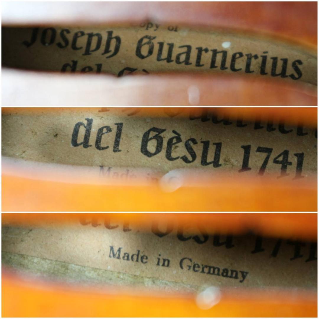 Joseph Guarnerius バイオリン 3／4 ドイツ製 ケース付き