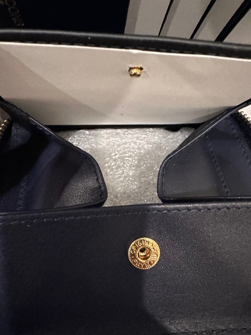 【新品未使用】Wallet COMME des GARCONS ネイビー