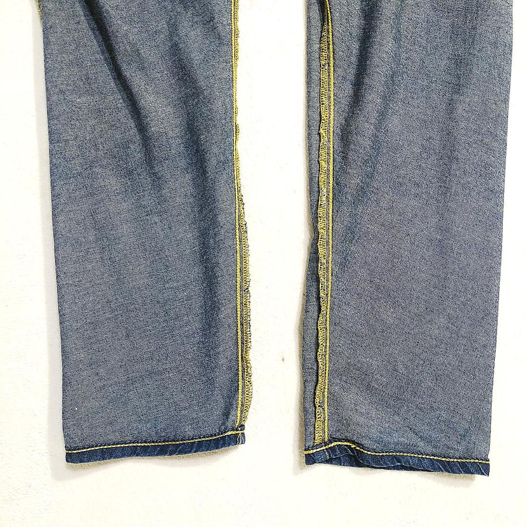 美品 リー Lee メルシーボークー コラボ　サルエルデニム サロペット W70