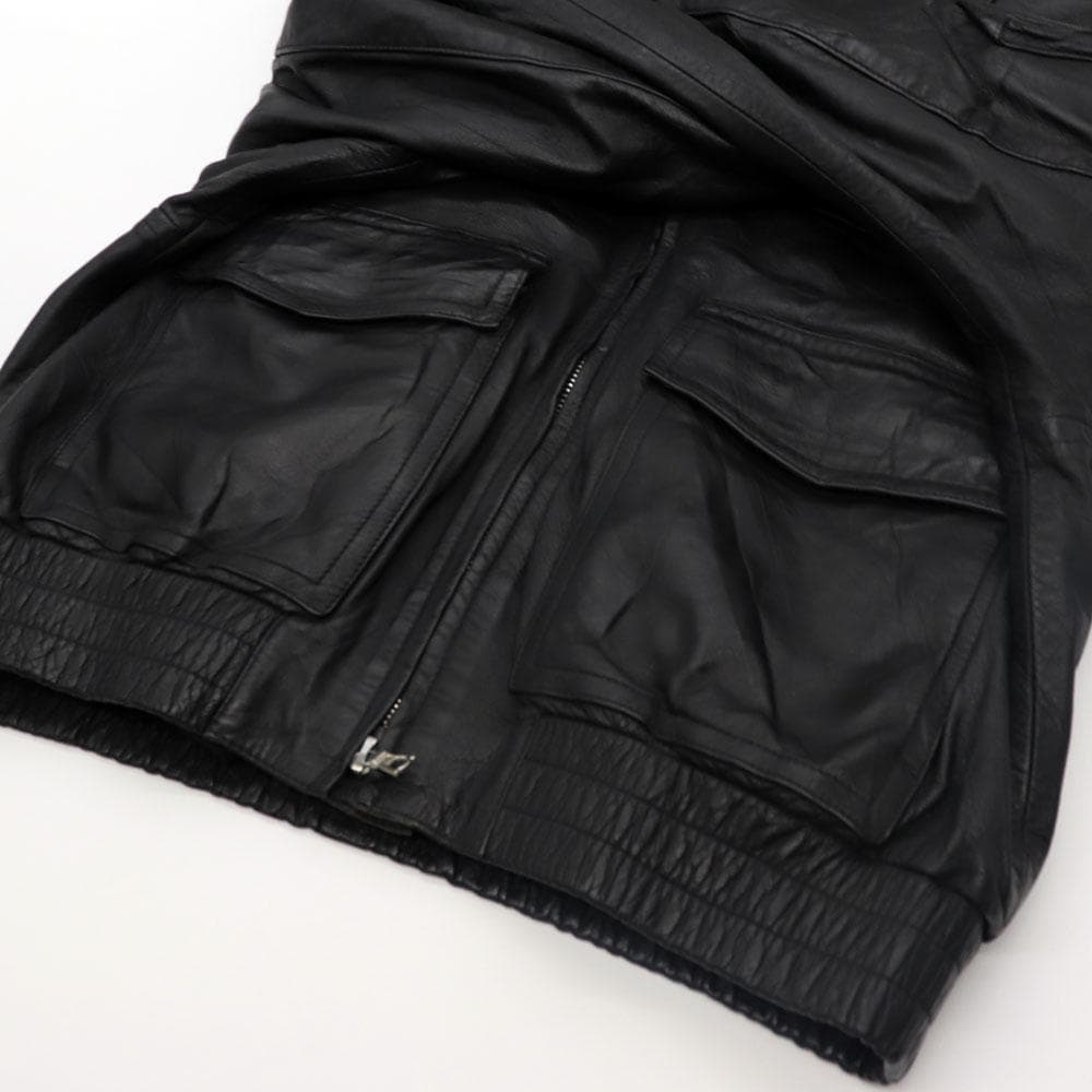 90's HACKEL&CO ドイツ警察 レザーポリスマンジャケット ライナー付