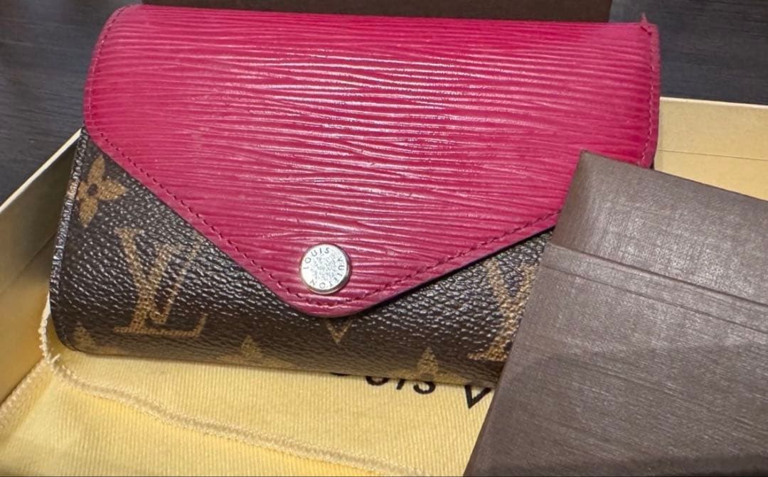 LOUIS VUITTON ルイヴィトン ポルトフォイユ マリールー 三つ折財布