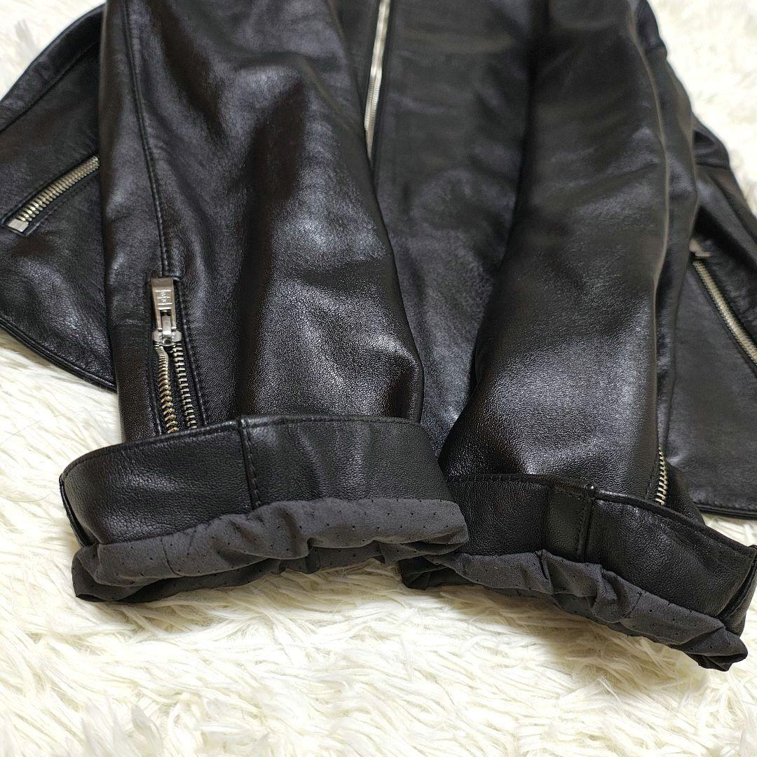 メゾンスペシャル 2WAY アクティブ シングルライダース レザージャケット