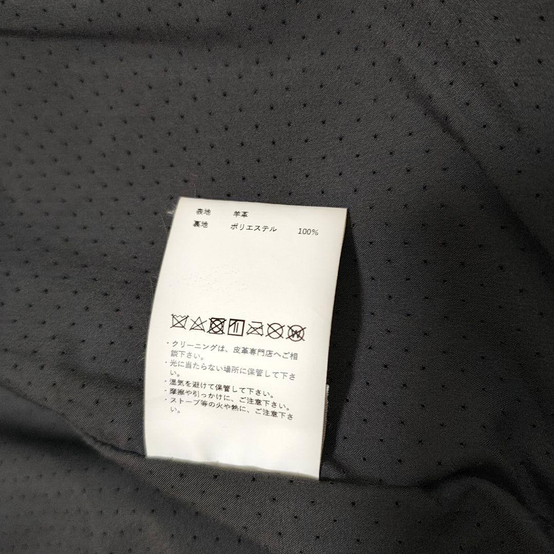 メゾンスペシャル 2WAY アクティブ シングルライダース レザージャケット