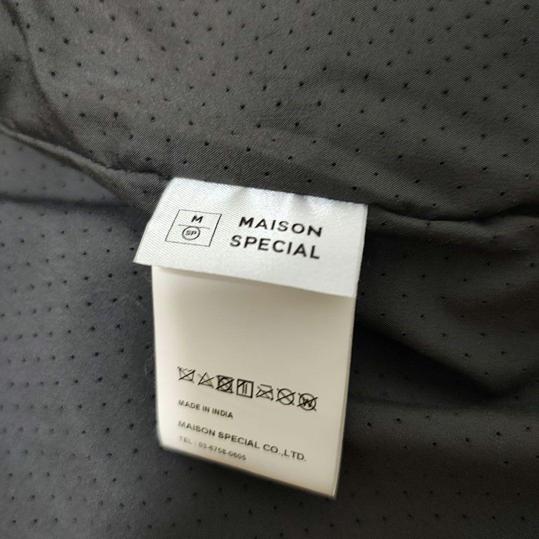 メゾンスペシャル 2WAY アクティブ シングルライダース レザージャケット