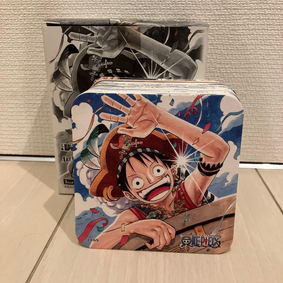 【1BOX48枚】50周年記念ジャンプ展 ワンピース 航海の軌跡コースター