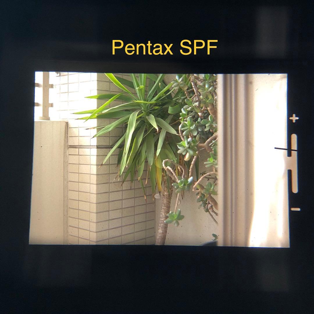 分解清掃実写済み Pentax SPF (F/1.8 55mm 標準レンズ付)