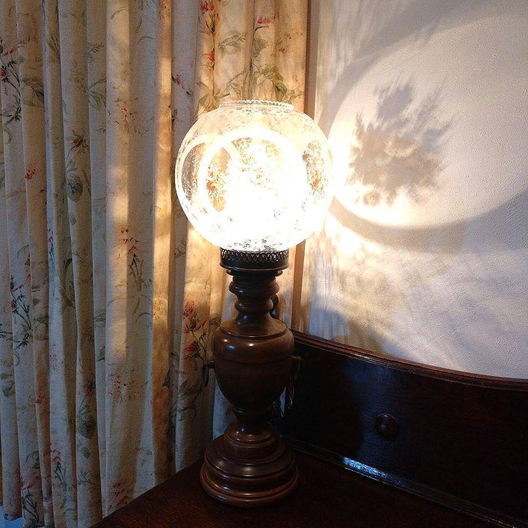 【イタリア製】アンティーク調 ヴィンテージ ライト ランプ テーブルランプ 照明