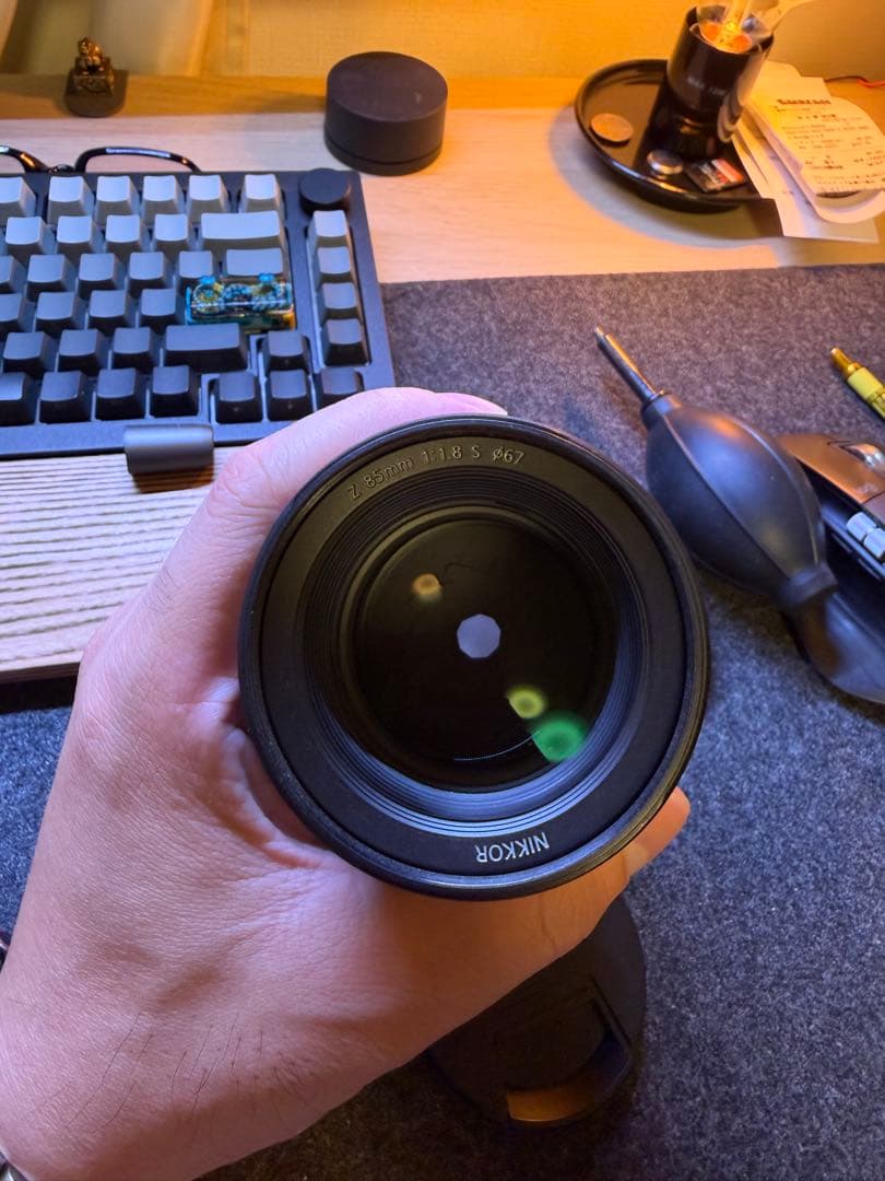 HARUKA様　Nikon 85mm F1.8 S レンズ　(美品)