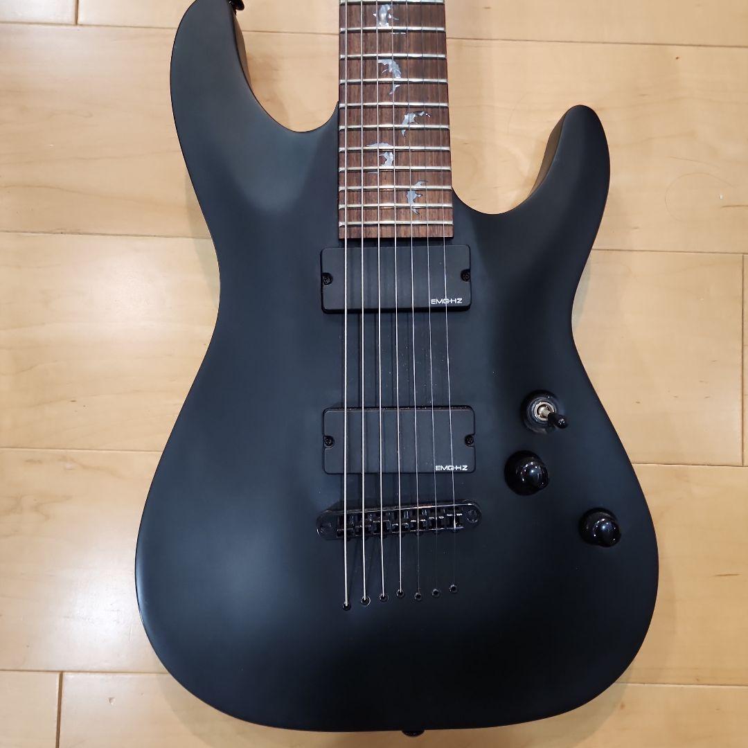SCHECTER DAMIEN-7 AD-DM-7 7弦ギター マットブラック