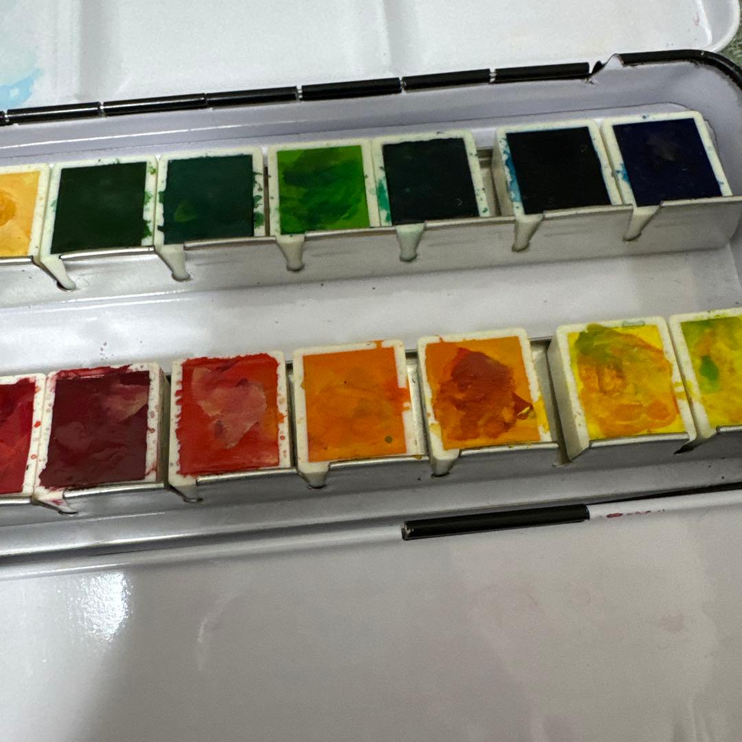 シュミンケ　ホラダム　透明水彩　ハーフパン　24色