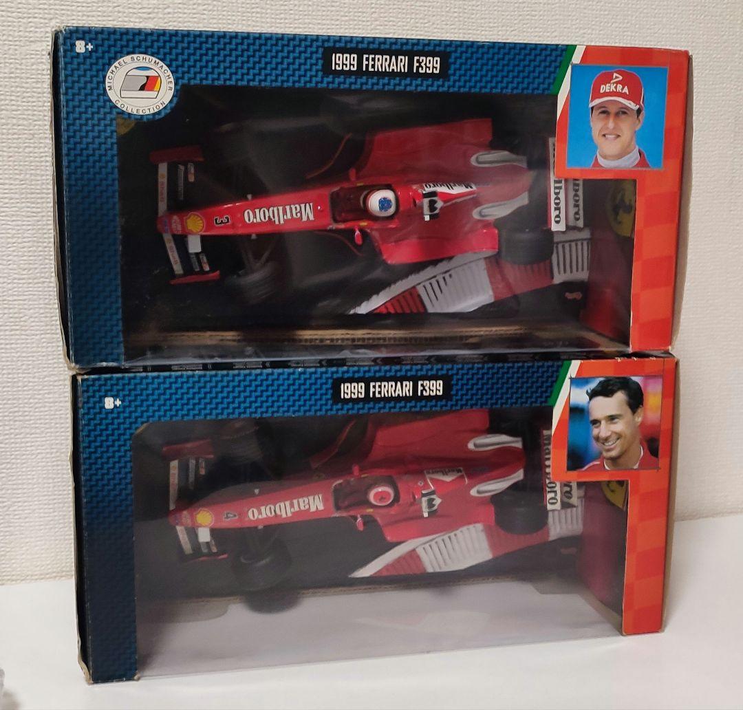 【タバコ仕様】1/18 フェラーリ F399 シューマッハ アーバン 2台セット