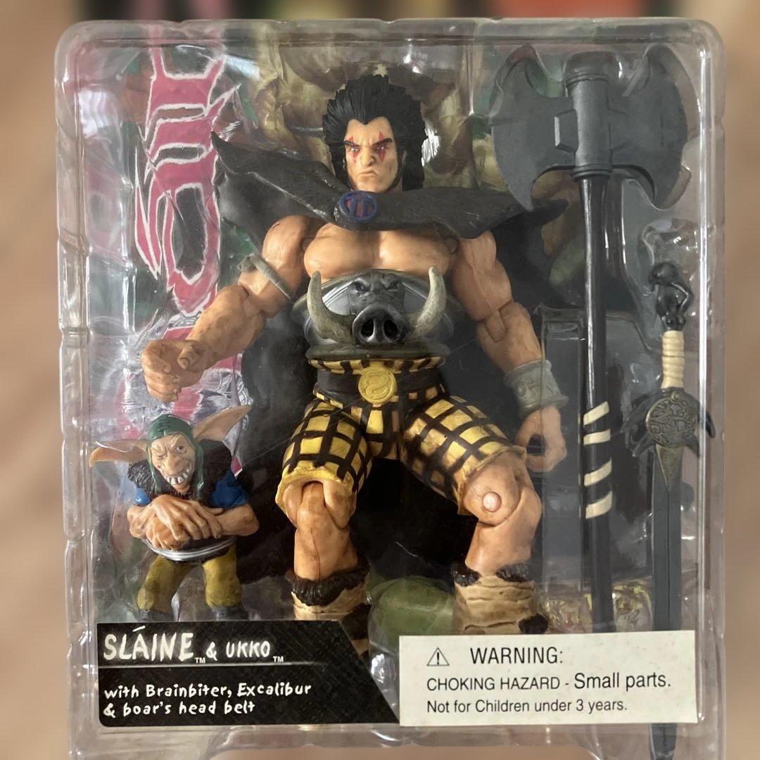 SLAINE & UKKO フィギュア 2000AD