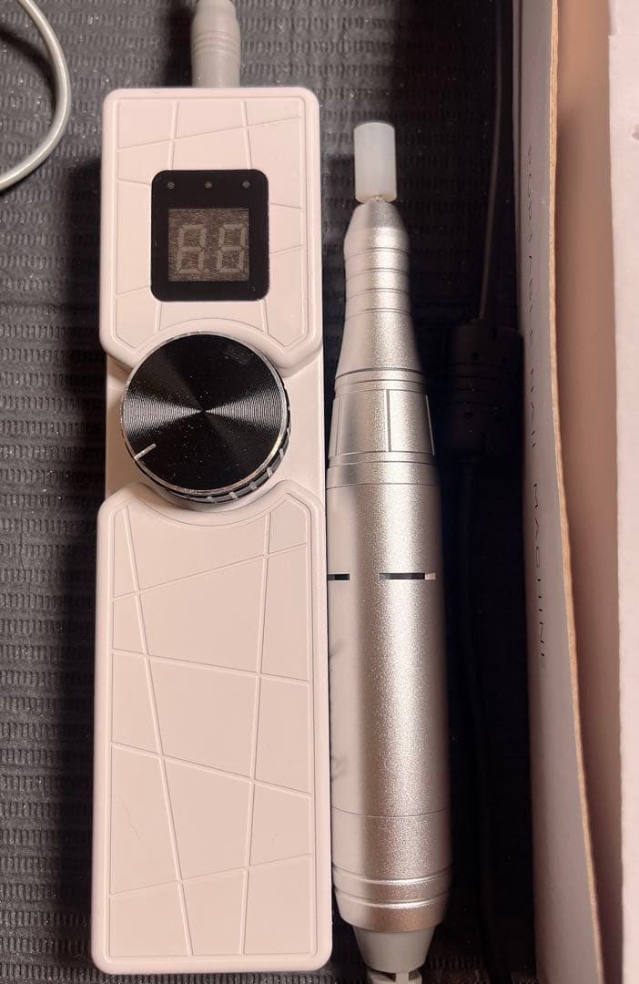 美品BONNAILポータブルネイルマシン ホワイト