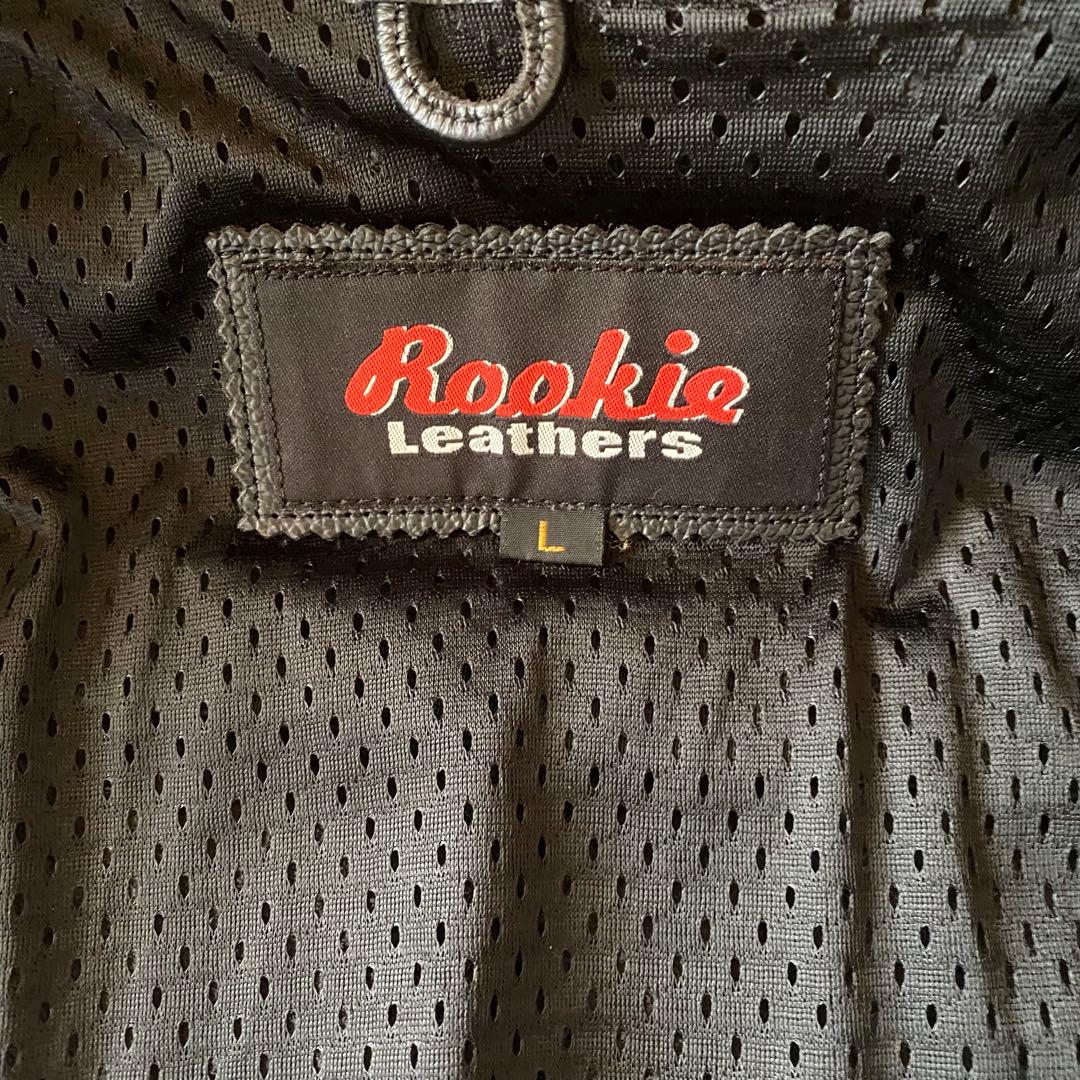 カウレザー　rookie leathers シングルライダース 革ジャン 牛革