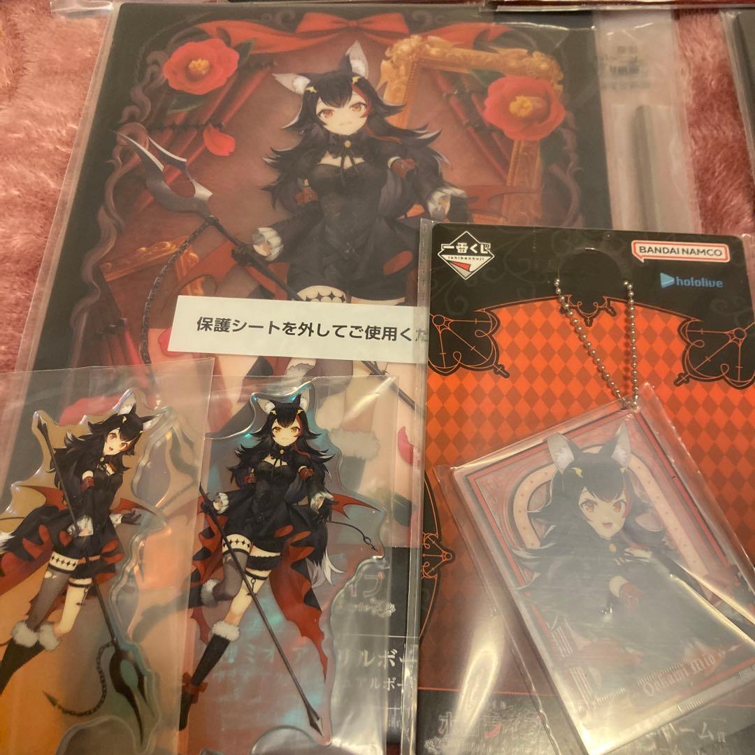 ホロライブ　一番くじ　アクリルボード、スタンド、チャーム、ラストワンセット