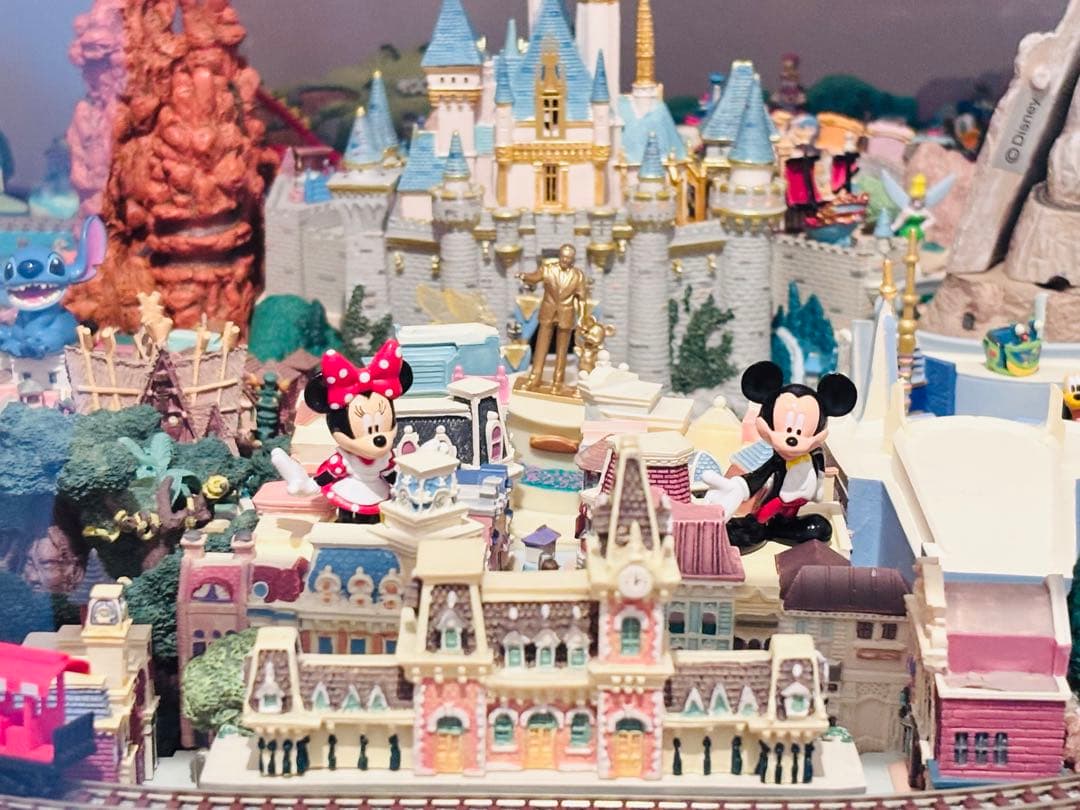 【送料込み】デアゴスティーニ　マイディズニーランド　ジオラマと台座のセット