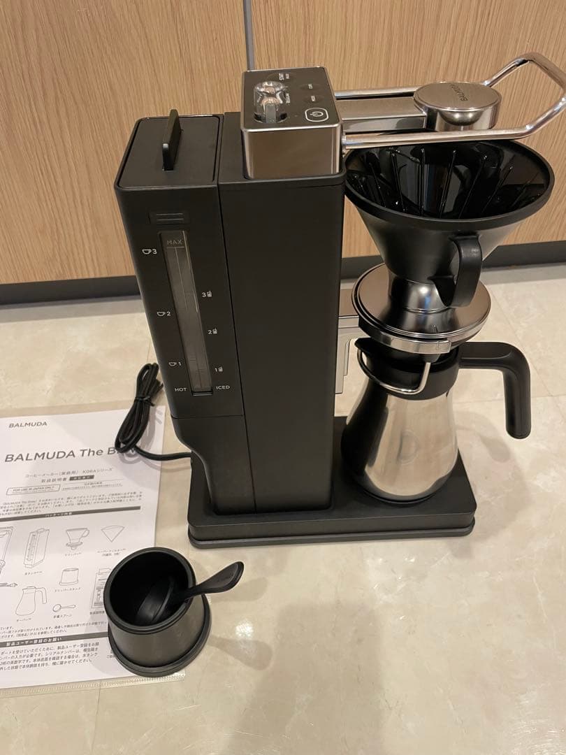 コーヒーメーカー・エスプレッソマシン BALMUDA The Brew K06A-BK