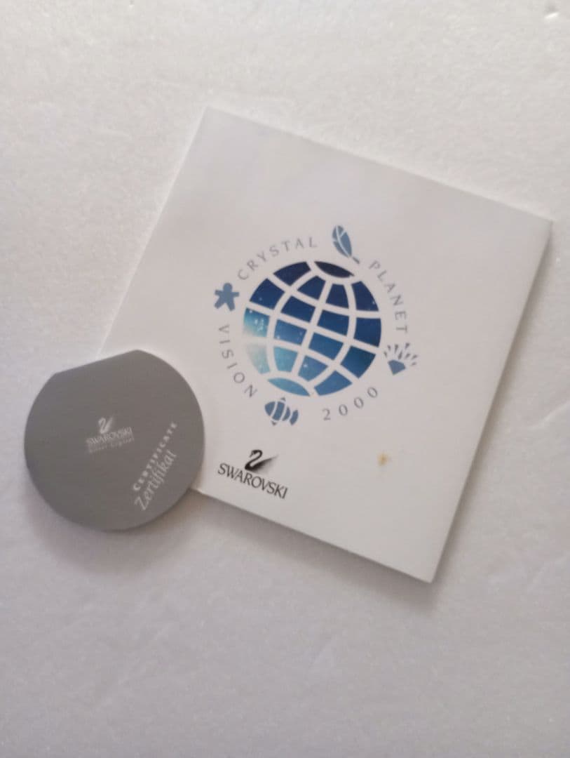 スワロフスキー❤ミレニアム❤地球と鳩❤クリスタルプラネット❤スワロ