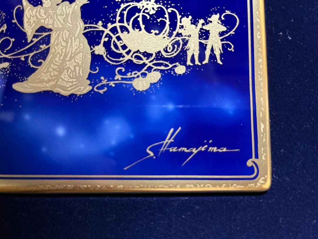 大倉陶園　陶板　シンデレラマジック　陶額