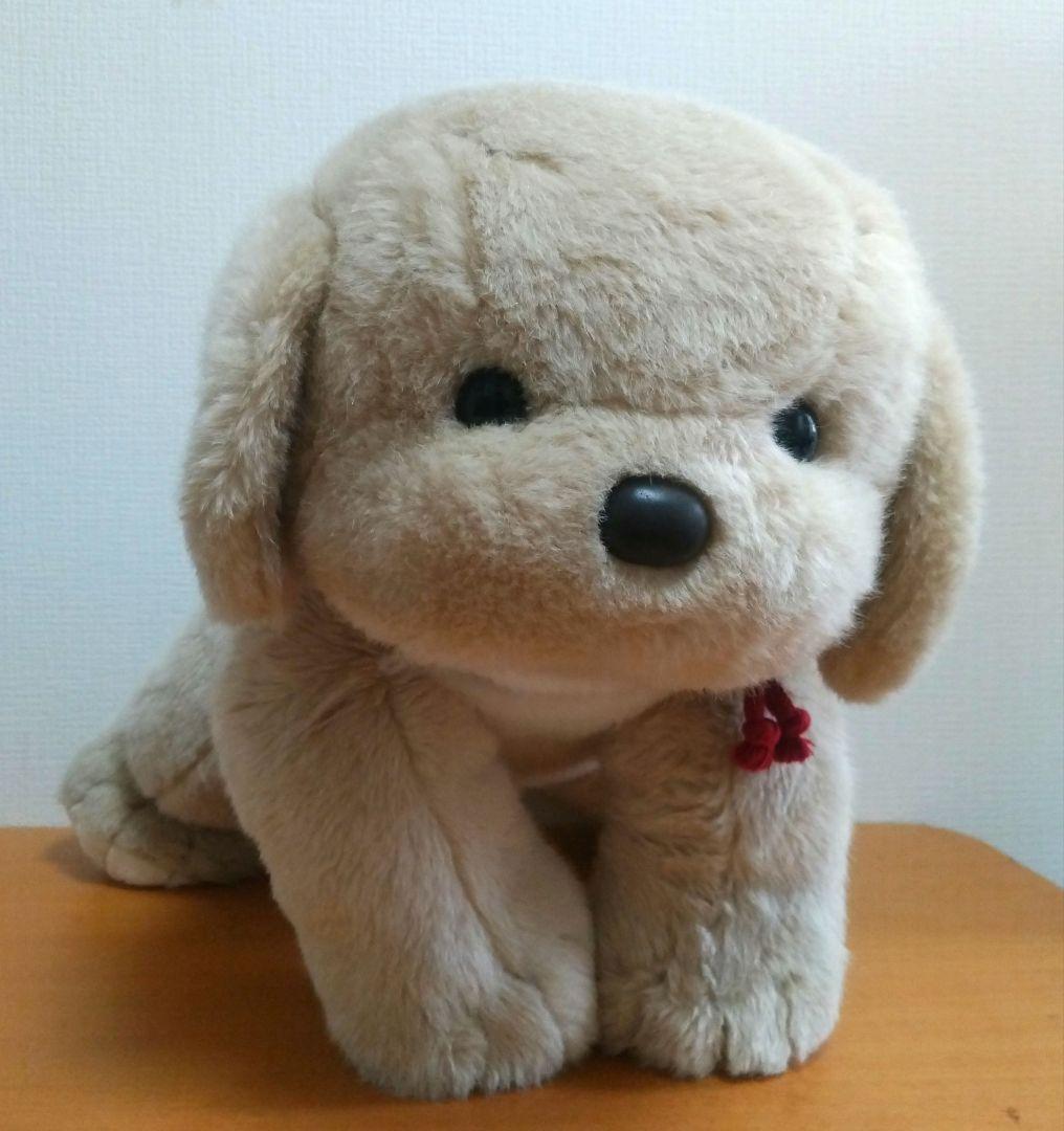 うめ吉 くたくた 特大 ぬいぐるみ ベージュ 2L BIG 1983 レトロ 犬