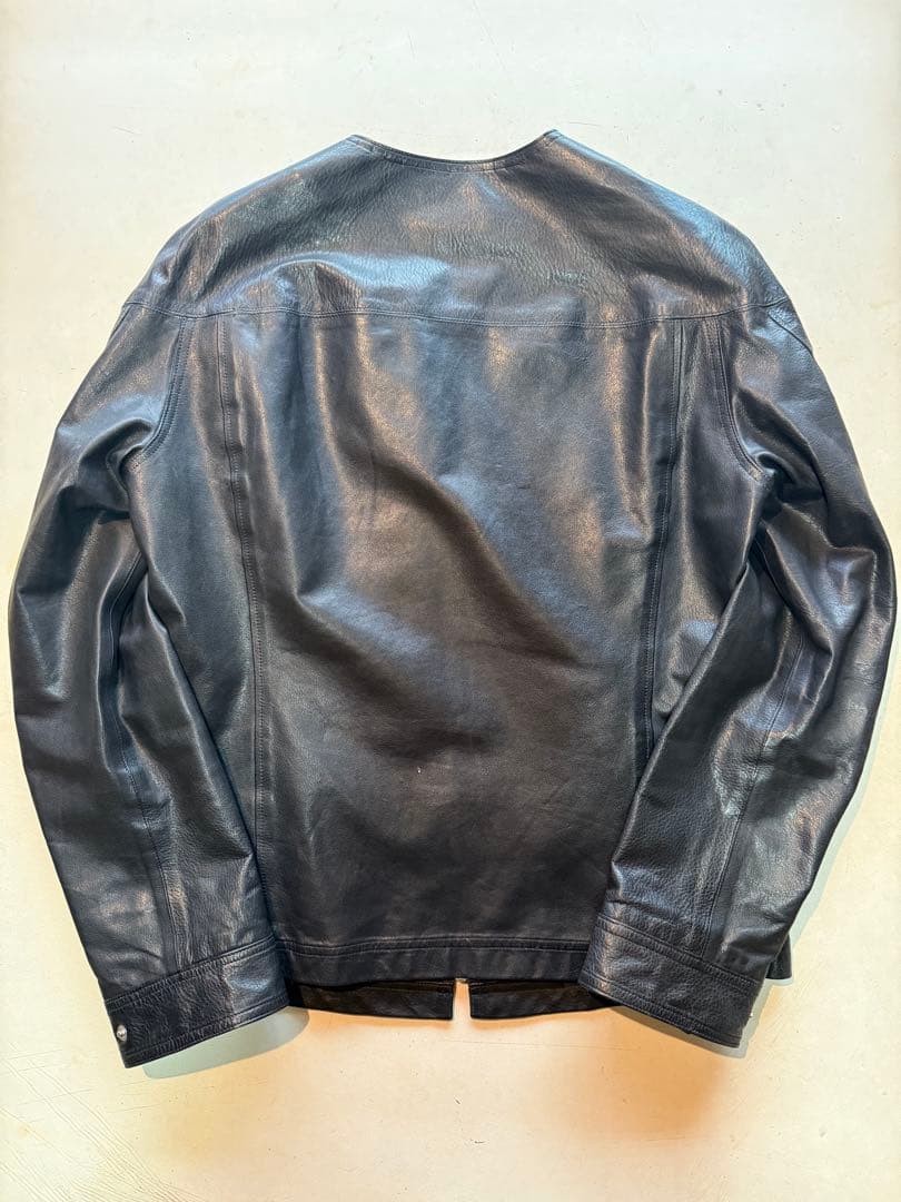 ひ*し様 nonnative ブラックレザーシングルライダースジャケット
