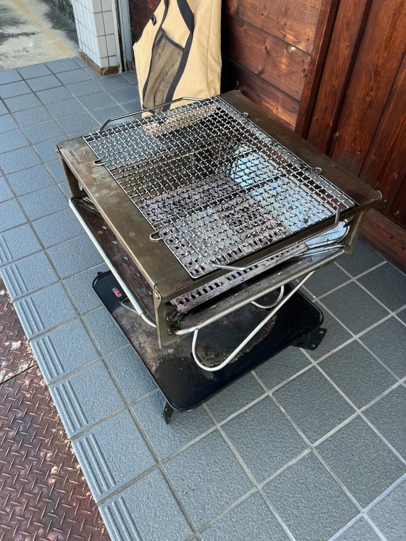 スノーピーク　焚き火台L ＋グリルブリッジ＋焼き網＋ 収納バッグ付き