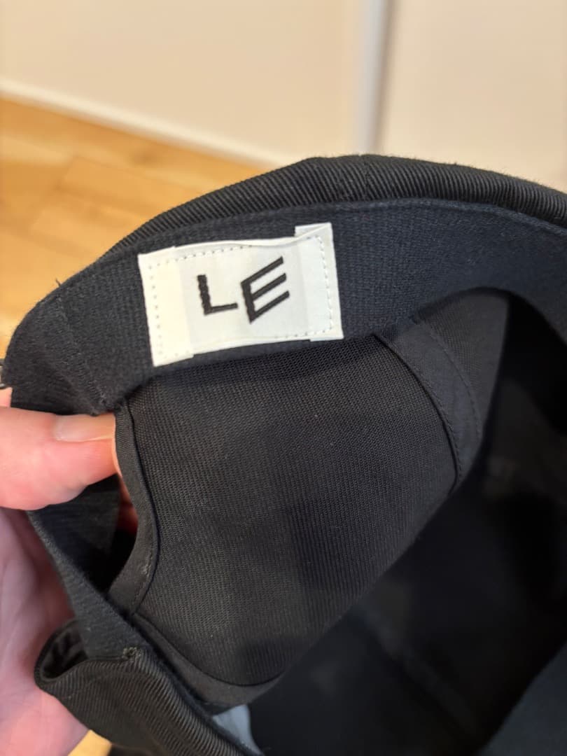 LE×KIJIMA TAKAYUKI キャップ　黒　３　大きめサイズ