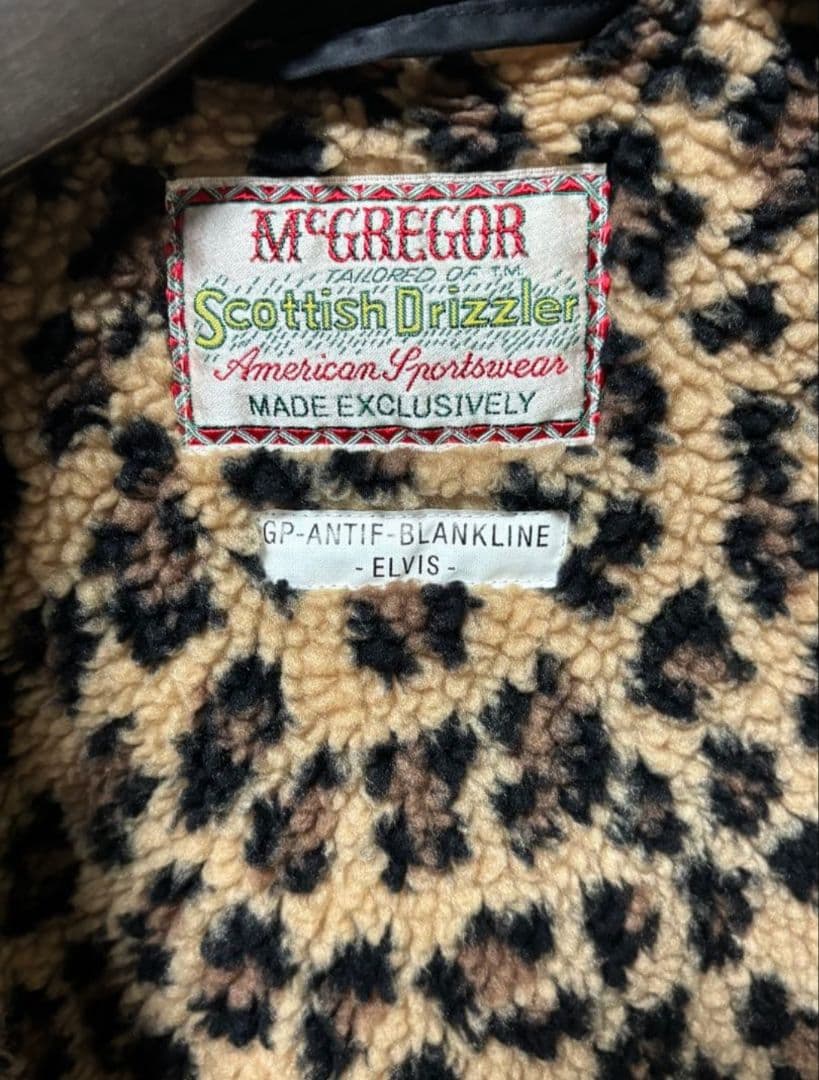 WACKO MARIA × McGREGOR ナイロンアンチフリーズ レオパード