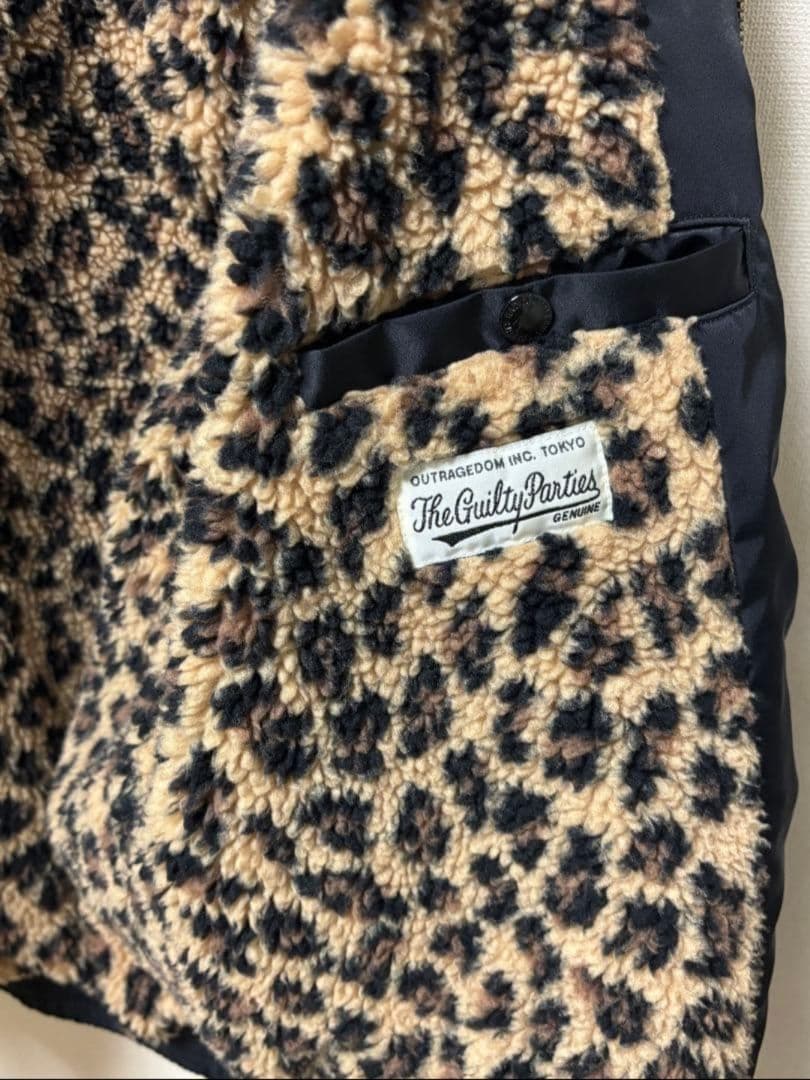 WACKO MARIA × McGREGOR ナイロンアンチフリーズ レオパード