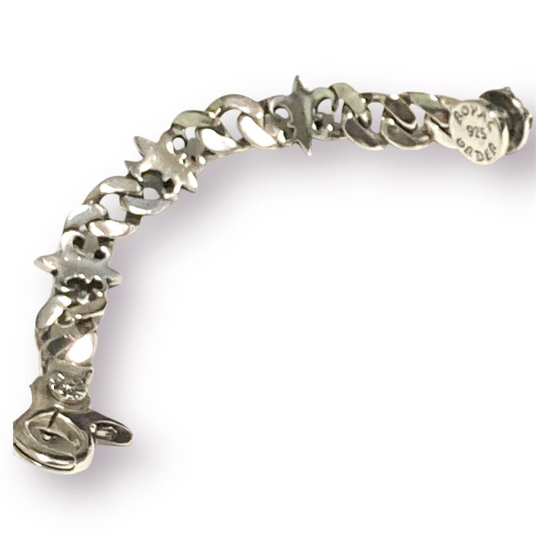 Order ブレスレット　ロイヤルオーダー　シルバー925 【研磨済】