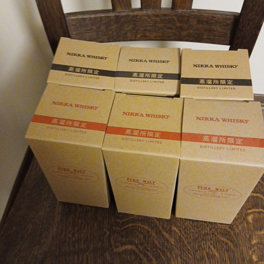 【新品·未開封】ニッカ ピュアモルト(宮城峡、余市) 2本セット合計6本