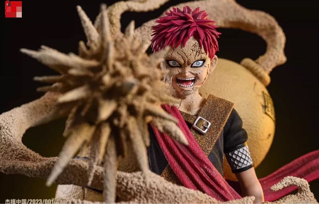 ナルト 我愛羅 ガレージキット スタチュー②①