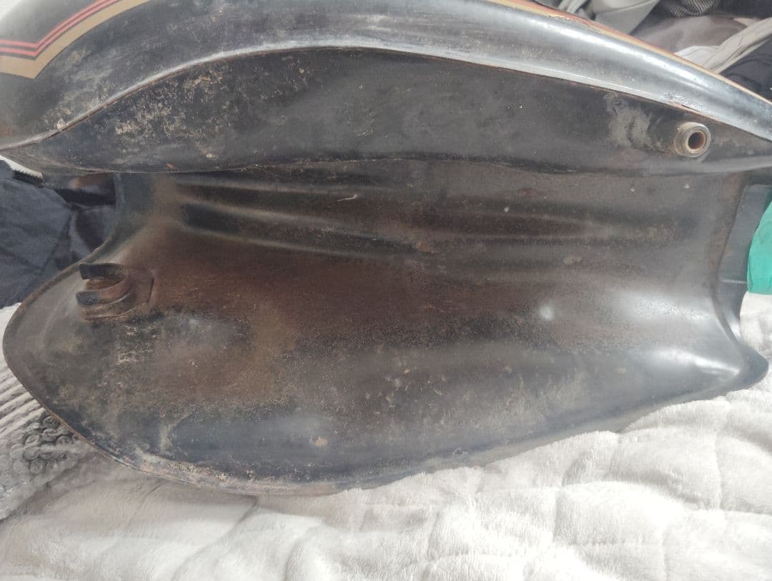 CB250Tタンク年季物