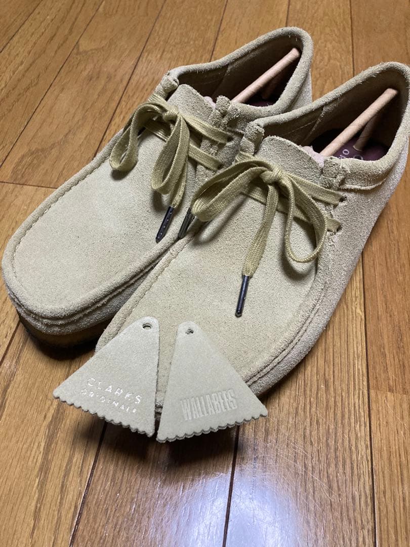 【美品】Clarks Wallabee クラークス ワラビー
