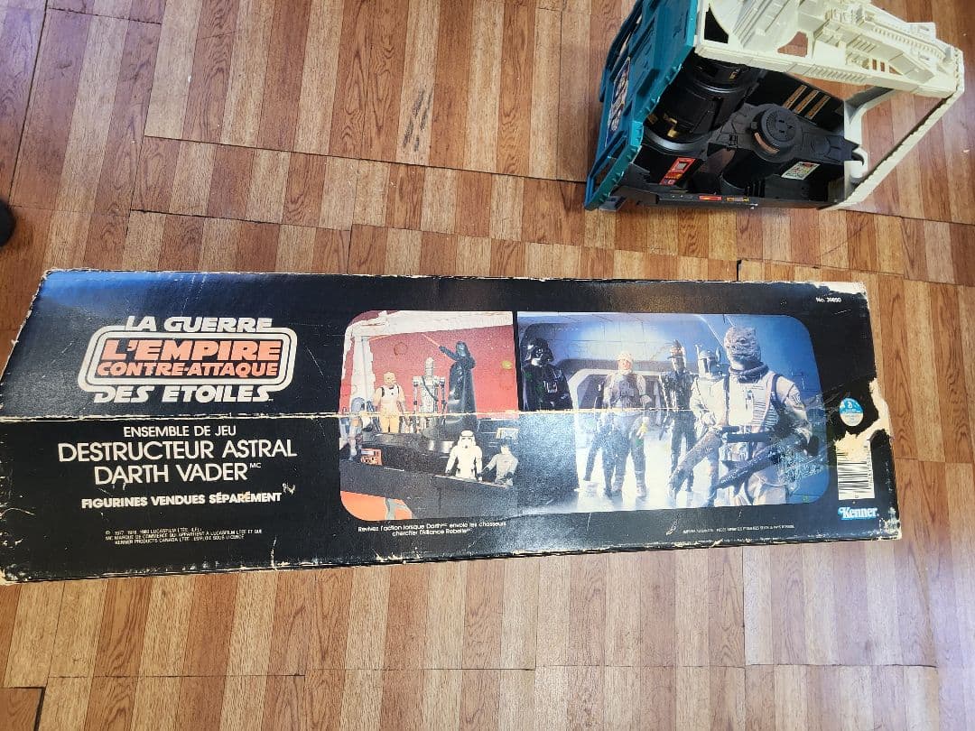 オールドケナー　ケナー　ダースベイダースターデストロイヤープレイセット　箱付き