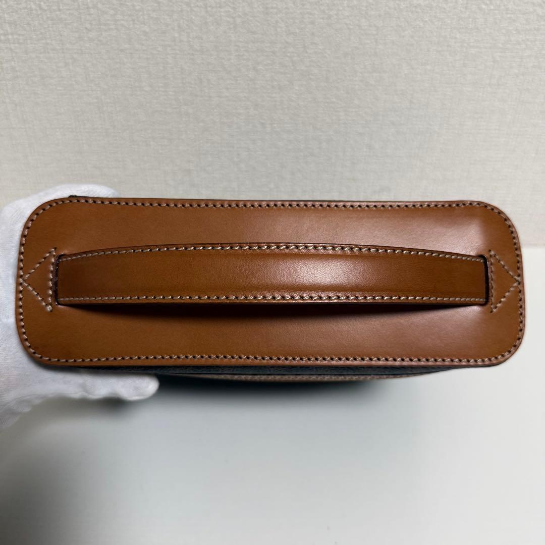 CELINE セリーヌ マカダム柄 バニティバッグ