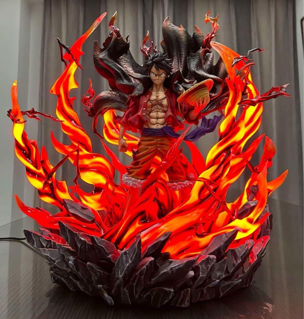 ワンピース ルフィ【覇王色覇気】 ガレージキット フィギュア POP1/8サイズ