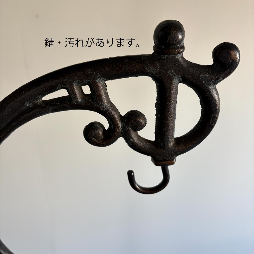 ヴィンテージ　ダブルフェイス　クロック スタンド型